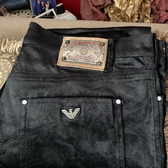 Armani Jeans Black Men's Denim - Picture 1 of 4